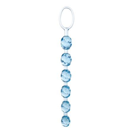 Perles anales CalExotics Swirl bleu