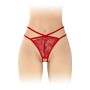 String ouvert Mylene - rouge