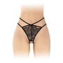 String ouvert Mylene - noir