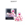 Mini canard vibrant Romance blanc et rose