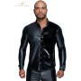 Chemise wetlook et vinyle H064