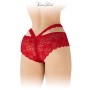 Culotte ouverte rouge Marie - Fashion Secret