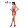 Body string résille BS088 - Rouge