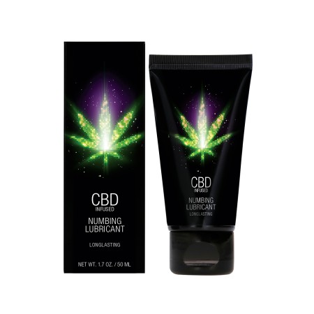 Lubrifiant retardant eau et CBD 50ml