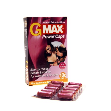 G-Max Power Caps Femme (10 gélules)