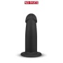 Gode ventouse noir Charlie 14,5 cm - No-Parts