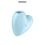 Double stimulateur Cutie Heart bleu - Satisfyer