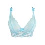 Soutien-gorge dentelle bleu V-10121 - Axami