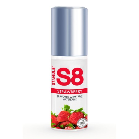 Lubrifiant S8 parfumé fraise 125ml