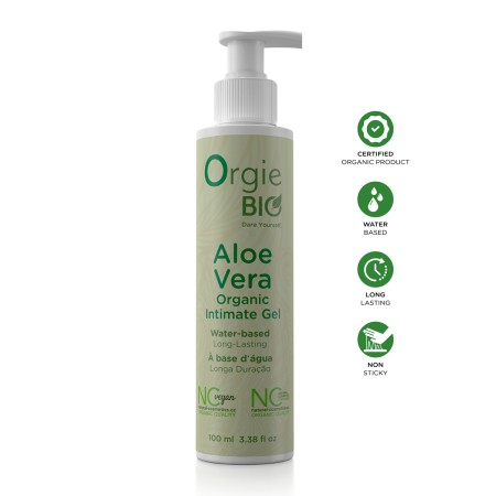 Gel Intime Bio à Base dEau à l'Aloe Vera