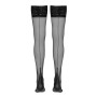 Bas autofixants couture noir 1 - Cotelli Legwear