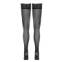 Bas autofixants noir Hold up - Cotelli Legwear